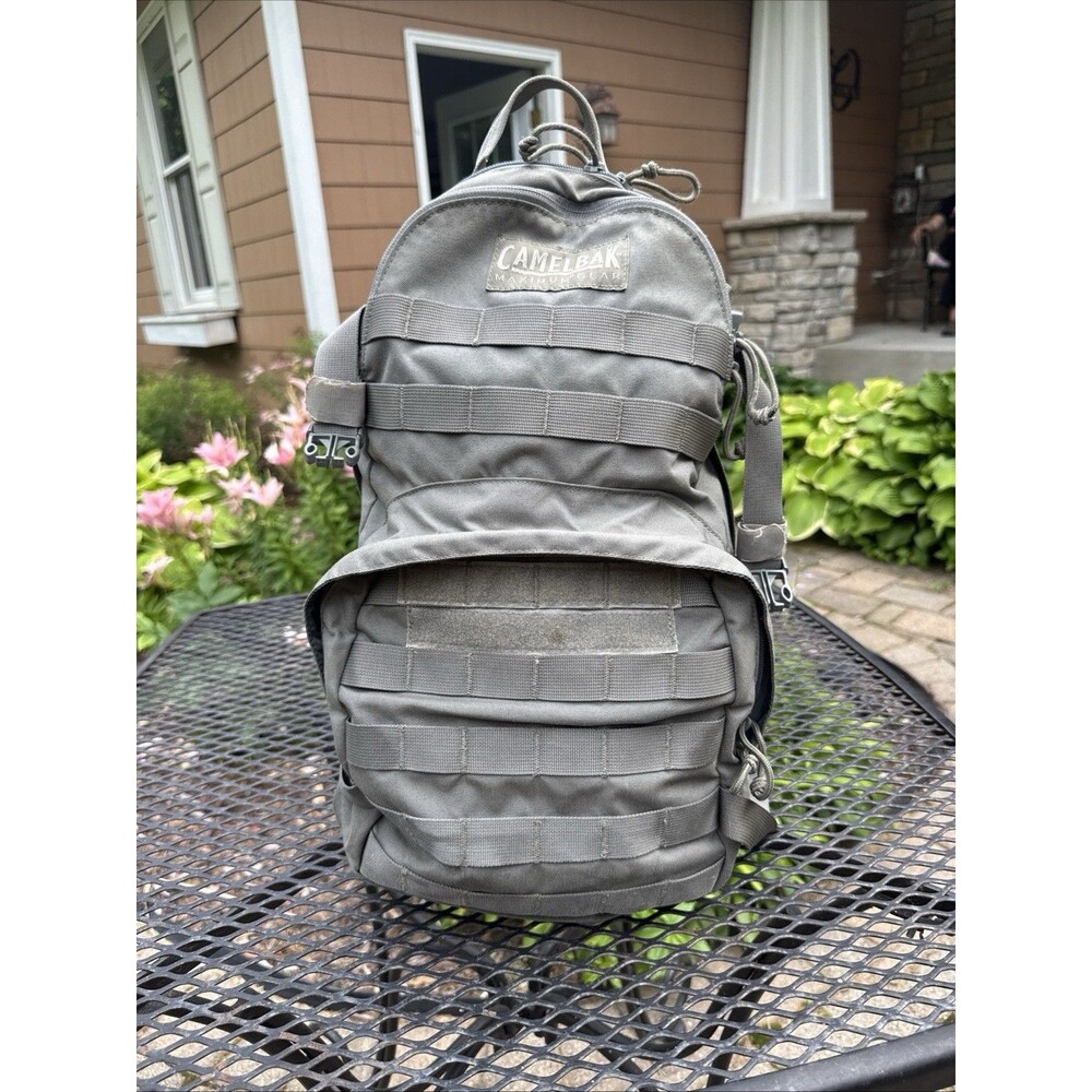 CamelBak Maximum Gear Tactical Backpack Olive Large Nylon Adjustable No Bladder